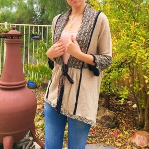 Comfy Linen & Wool Cardigan